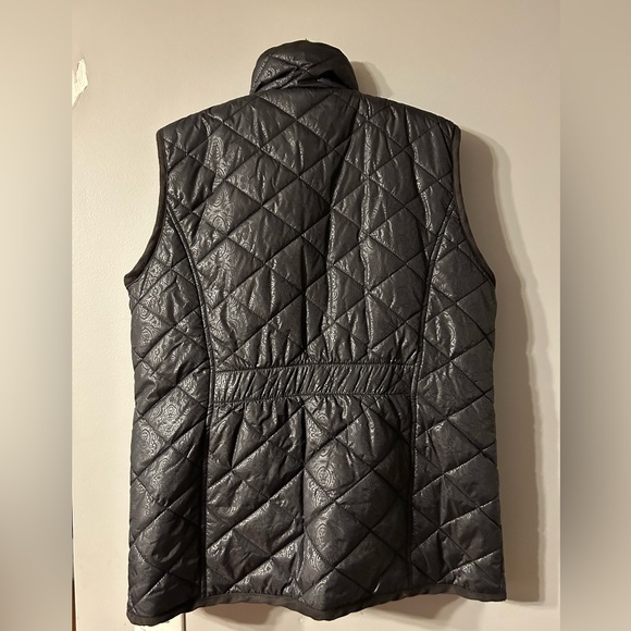 OUTBACK TRADING CO Womens Size XL GRAND PRIX quilted Black Vest - Picture 9 of 16